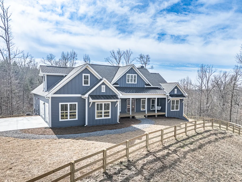 The Custom Craftsman &mdash; aerial exterior view in Ball Ground, GA