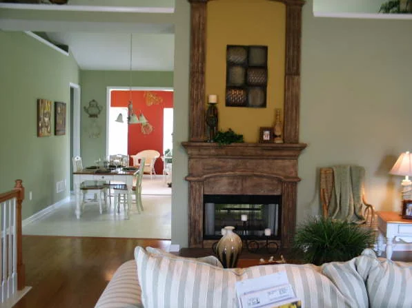 The Etowah legacy build &mdash; family room