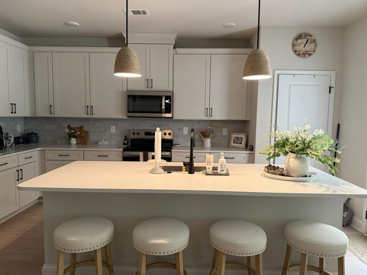 The Juniper, Lake Craftsman in Lake Arrowhead, Waleska, GA, kitchen and island