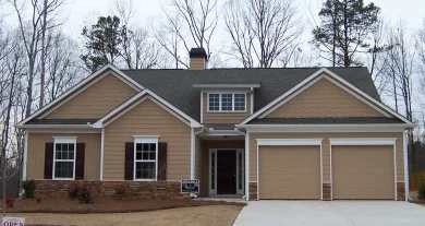 The Rabun floor plan drawing — 2,400 sq ft