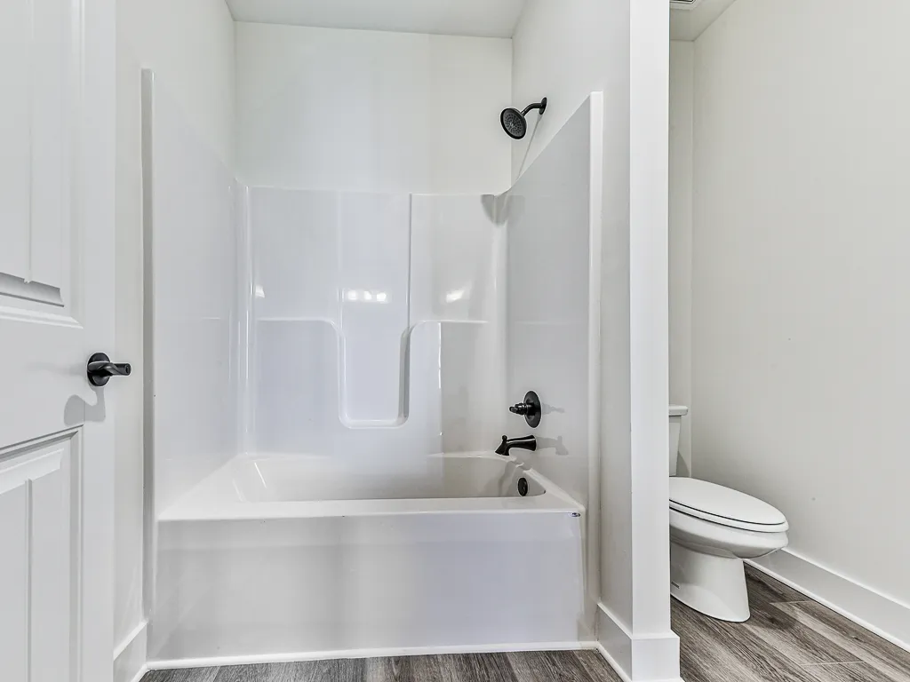 The Modern Craftsman &mdash; bathroom with tub and shower in Ball Ground, GA
