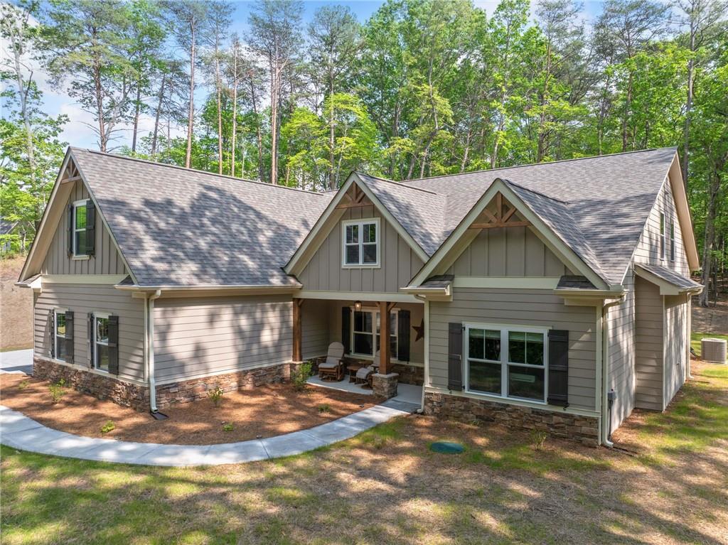 126 Seneca Drive custom home at Lake Arrowhead, GA
